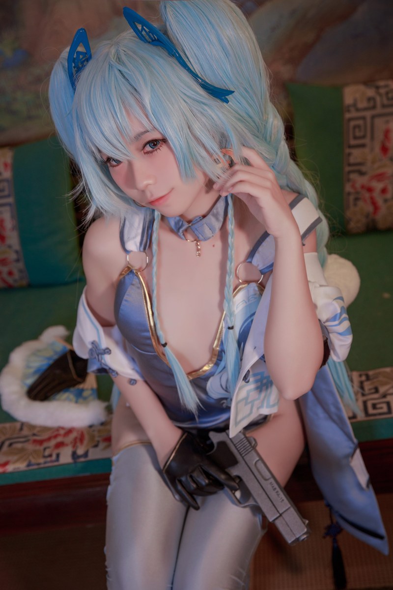 G44不会受伤 - Pa15旗袍（翠雀媚）[20P]